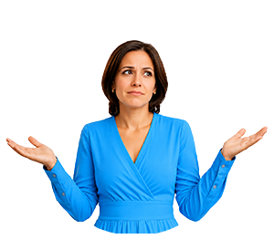 Confused woman 1